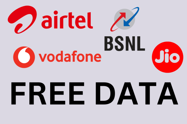 How to Get Free Unlimited Data on Jio, Airtel, Vi, and BSNL 2024