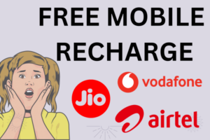 free mobile recharge for jio airtel vodafone